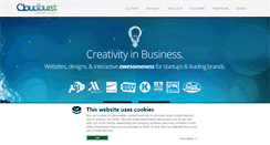 Desktop Screenshot of cloudburstdesign.com